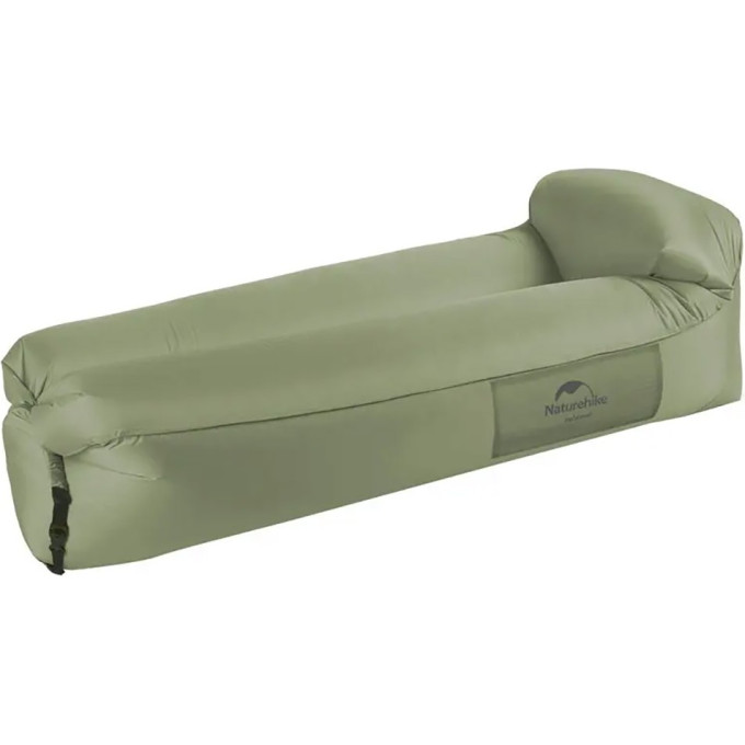 Диван NATUREHIKE NH20FCD06 надувной с подушкой зеленый 6927595777053